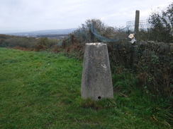 P2019DSCF3827	Billinge Hill trig pillar.