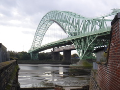 P2019DSCF3931	The Silver Jubilee Bridge.