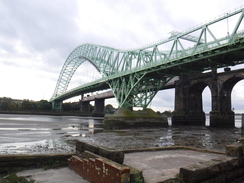 P2019DSCF3933	The Silver Jubilee Bridge.