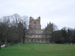 P2020DSCF4545	Approaching Wollaton Hall.