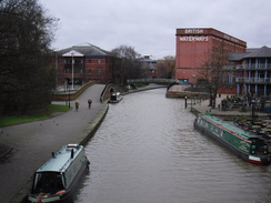 P2020DSCF4594	The Nottingham Canal outside Nottingham station.