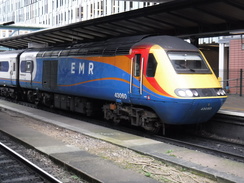 P2020DSCF4606	HST 43060 at Nottingham station.