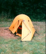 P09	My tent at Bowden's campsite.