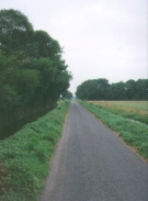 P22	Looking west along road toward the A39
