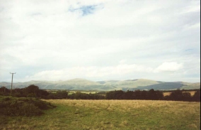 T24	The Ochil hills viewed from near Dollar.