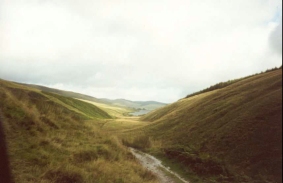 T32	Looking northeast over Glenquey Reservoir.