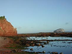 P2002A030013	St Badlred's Boat and Bass Rock. 