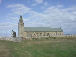 Newbiggin-by-the-Sea church. 