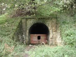 P2002A160020	The old railway tunnel portal. 