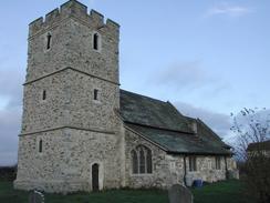 P2002B290053	The church in Wennington. 