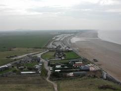 P20032250024	The view south along the beach from Brean Down. 