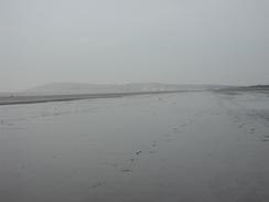 P20032250085	Looking north along the beach towards Brean Down. 