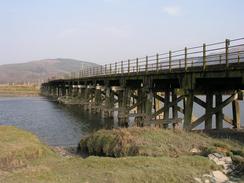 P20033270679	The rail bridge over the River Dovey.