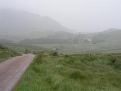 P20037075015	A view along the B8043 near Lochan Doire Bhagraid.