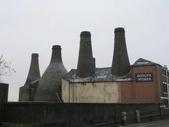 P2003C300574	Bottle kilns in Longton.