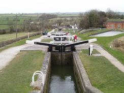 P20053054638	The Foxton flight of locks.