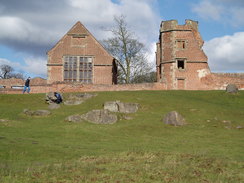 P20053124811	The ruins of Bradgate Hall.