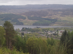 P20055095816	Looking down over Fort Augustus.