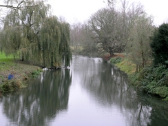 P2005B278580	The River Stour in Bures.