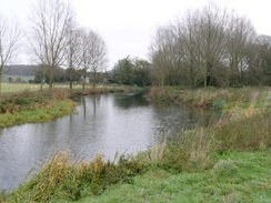 P2005B278595	The River Stour in Bures.