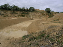 P20065272660	Inside the quarry to the south of Clipsham.