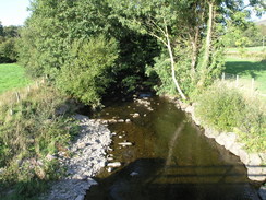 P20069254862	The Afon Rhiwsaeson near Llanbrynmair.