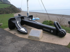 P2010B270690	An anchor from the MSC Napoli.