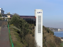 P20111191699	The cliff lift in Shanklin.