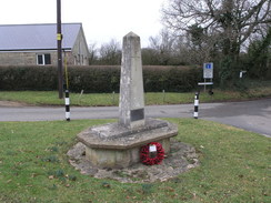 P20111272358	Porchfield war memorial.