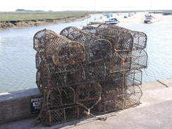 P20115246129	Lobster pits at Wells-next-the-Sea.