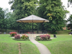 P2011DSC01093	A bandstand in a park.