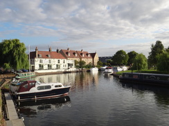 P2011DSC01974	The Great Ouse in Ely.