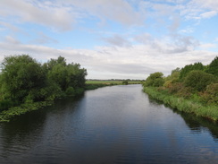 P2011DSC01997	The Great Ouse from the footbridge over the river.