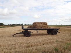 P2011DSC02006	Hay on a trailer.