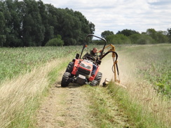 P2011DSC02084	A mower.