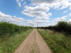 P2011DSC02142	Heading east along the track from Lakenheath.