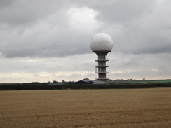 P2011DSC03057	The air traffic control radar complex.