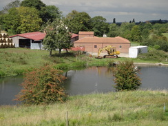 P2011DSC03086	The pond at Nettleton Grange.