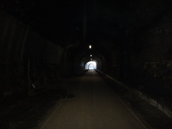 P2011DSC08113	Heading through Headstones Tunnel.