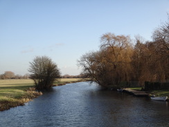 P2012DSC08690	The Great Ouse in Hemingford Abbots.