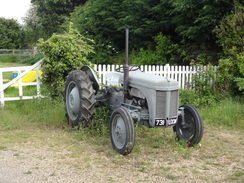 P2012DSC00122	A Fergie tractor at Stoke-by-Clare.