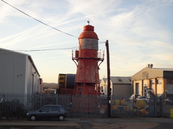 P2013DSC04456	An old lighthouse in Gravesend.