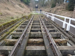 P2013DSC05167	The cable gear at the bottom of the Cromford incline.