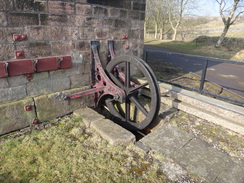 P2013DSC05205	A winding wheel at Middleton Top.