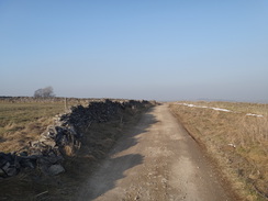 P2013DSC05300	The track leading towards Chelmorton.