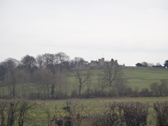 P2018DSC09466	A distant view of Rockingham Castle.