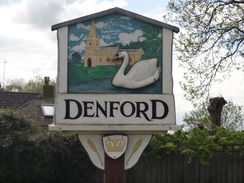 P2018DSC00377	Denford village sign.