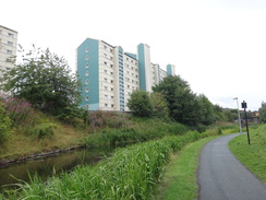 P2018DSC03293	The canal in Wester Hailes.