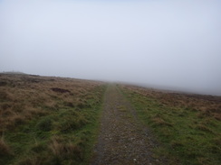 P2018DSC05886	A path across Axe Edge Moor.