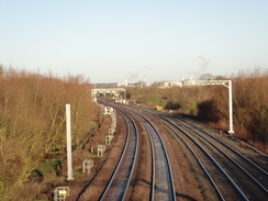 P2018DSC06535	The railway line near Isham.